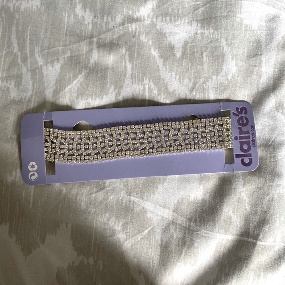 Sequin choker